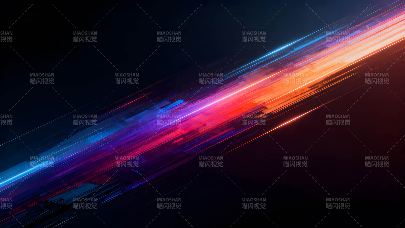 抽象光线交织的深色背景图片