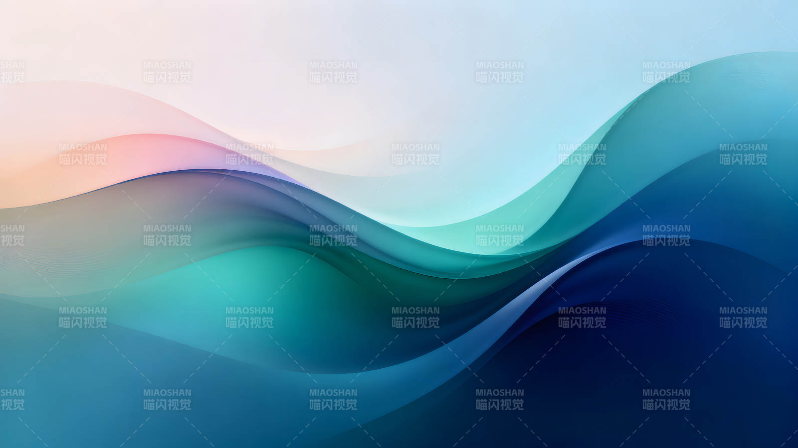 抽象的波浪纹理渐变背景图片