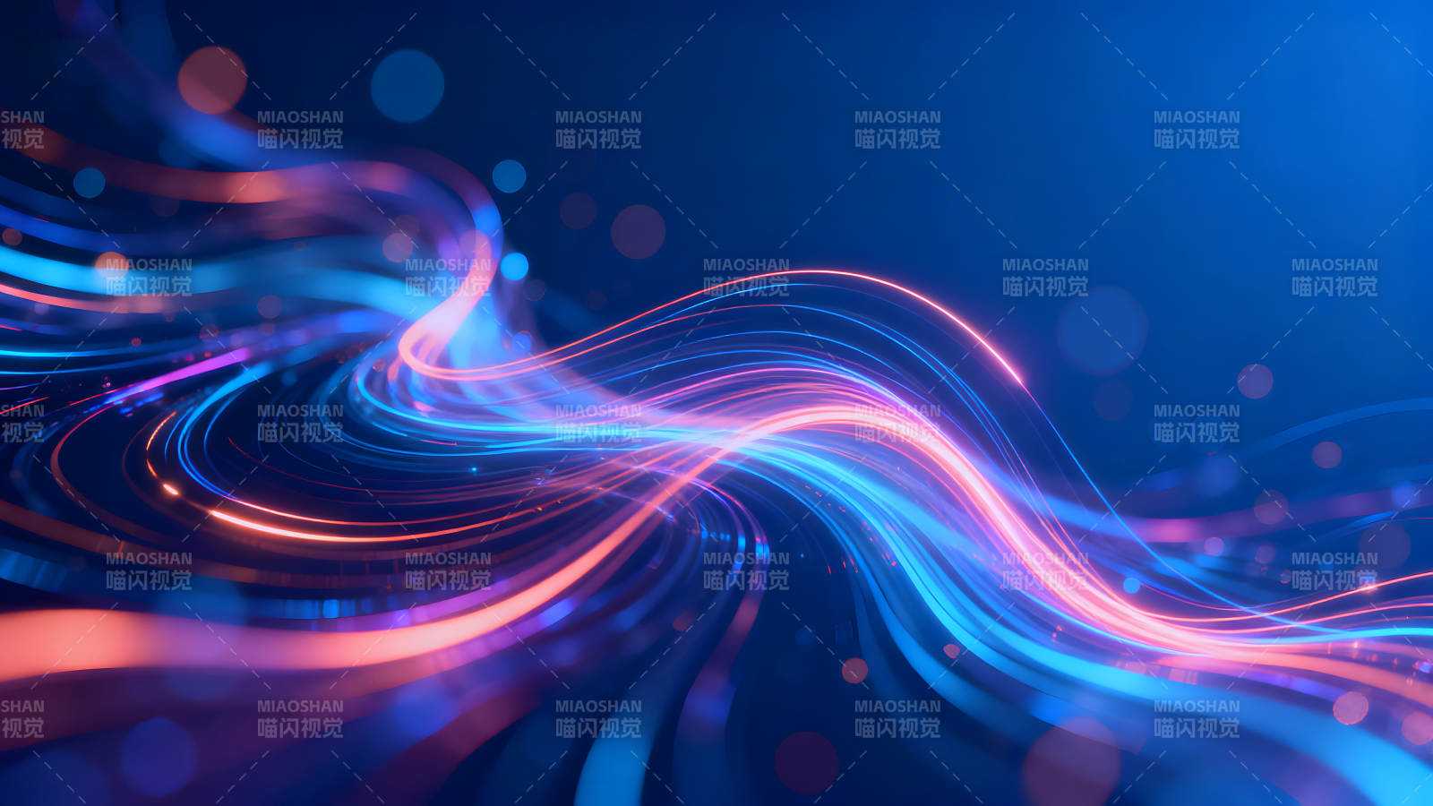 抽象光线流动背景图片