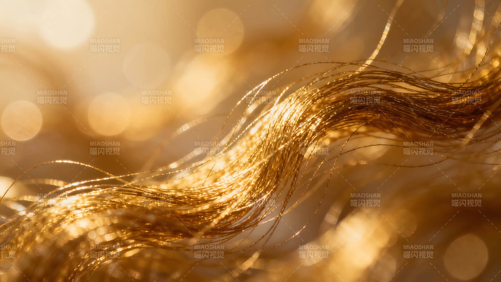 金发特写光线柔和光影迷人图片