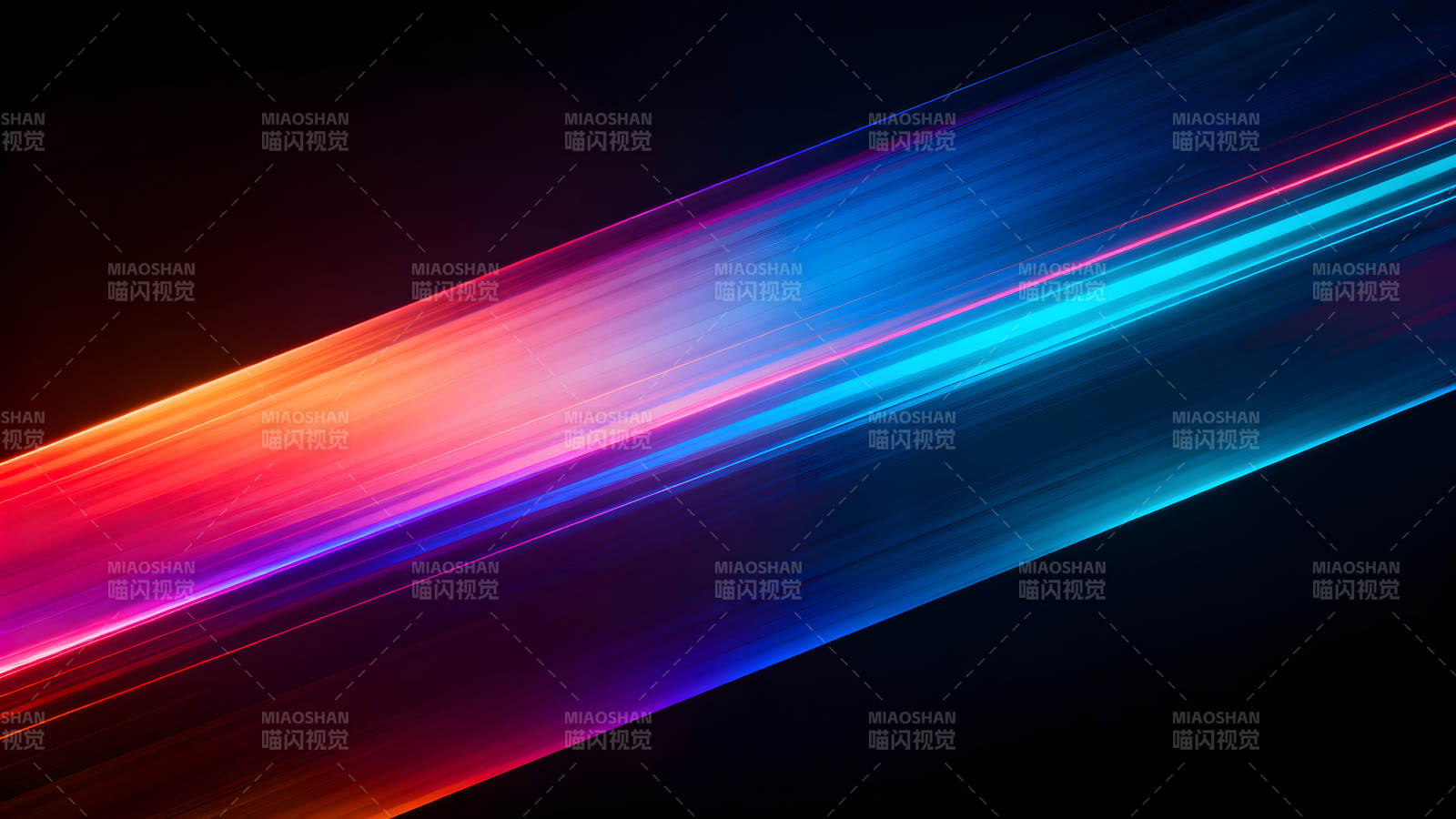 绚丽的色彩线条交织抽象的光线背景图片