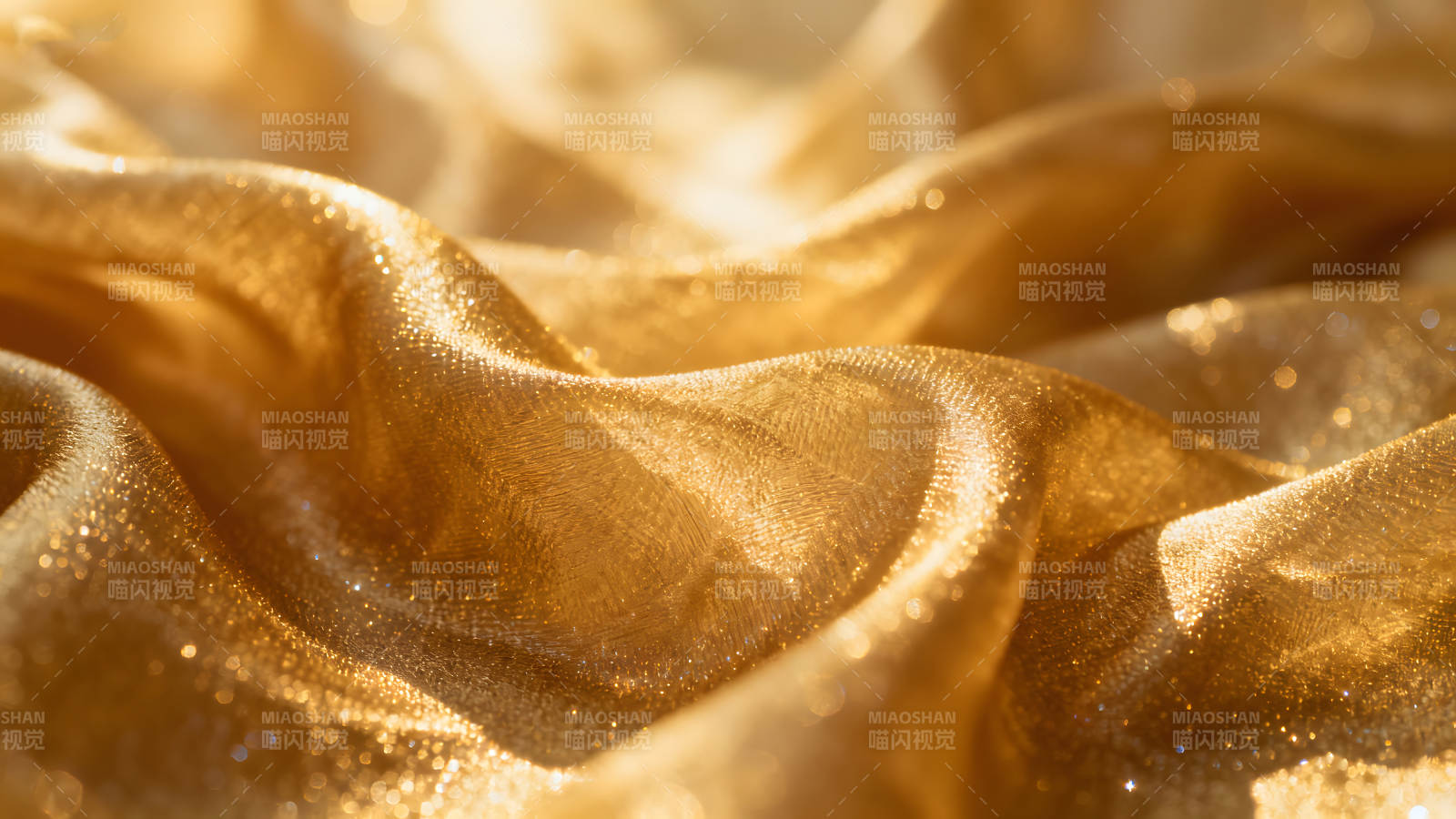 金光闪闪的绸缎图片