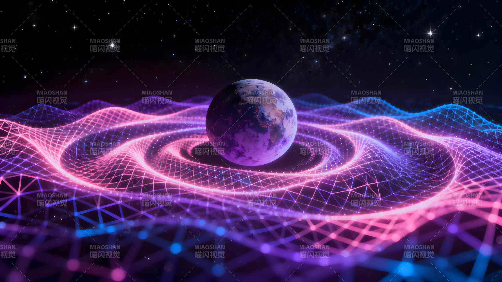 宇宙星球抽象艺术图图片