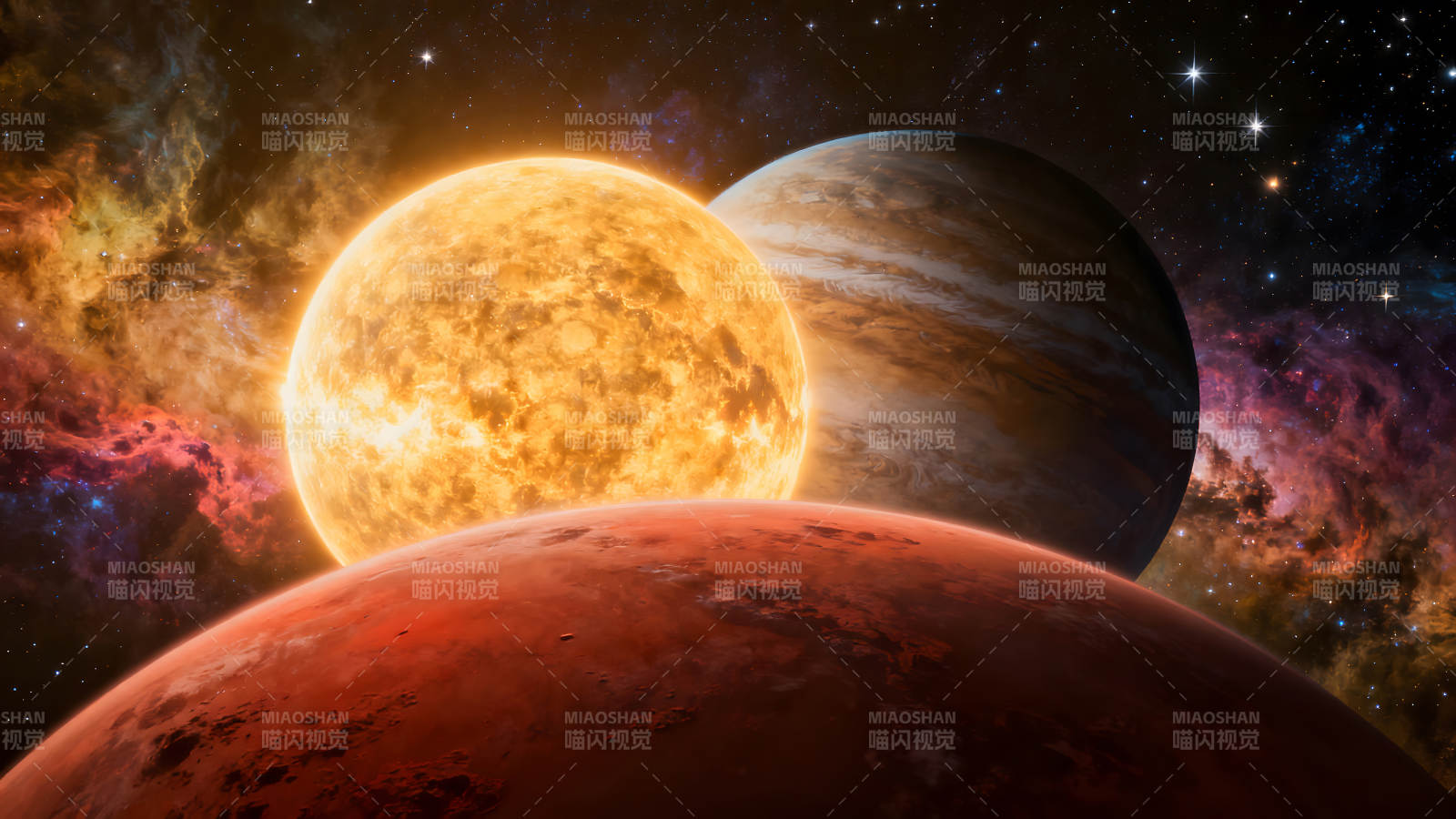 宇宙行星星系奇观图片