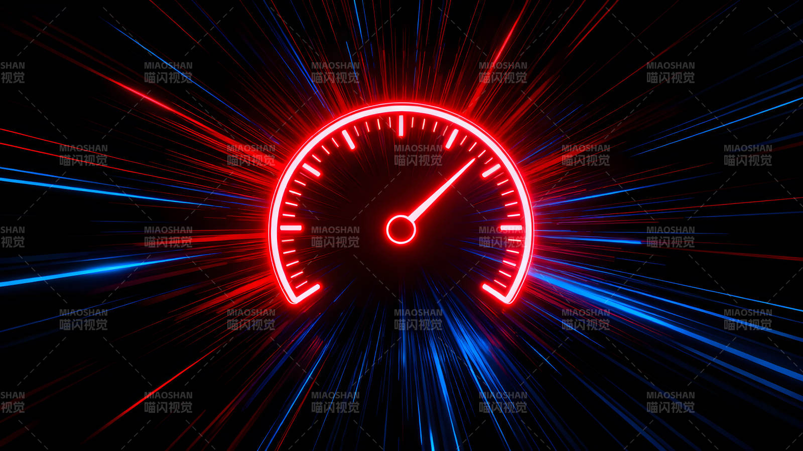 速度感仪表盘光线特效图片