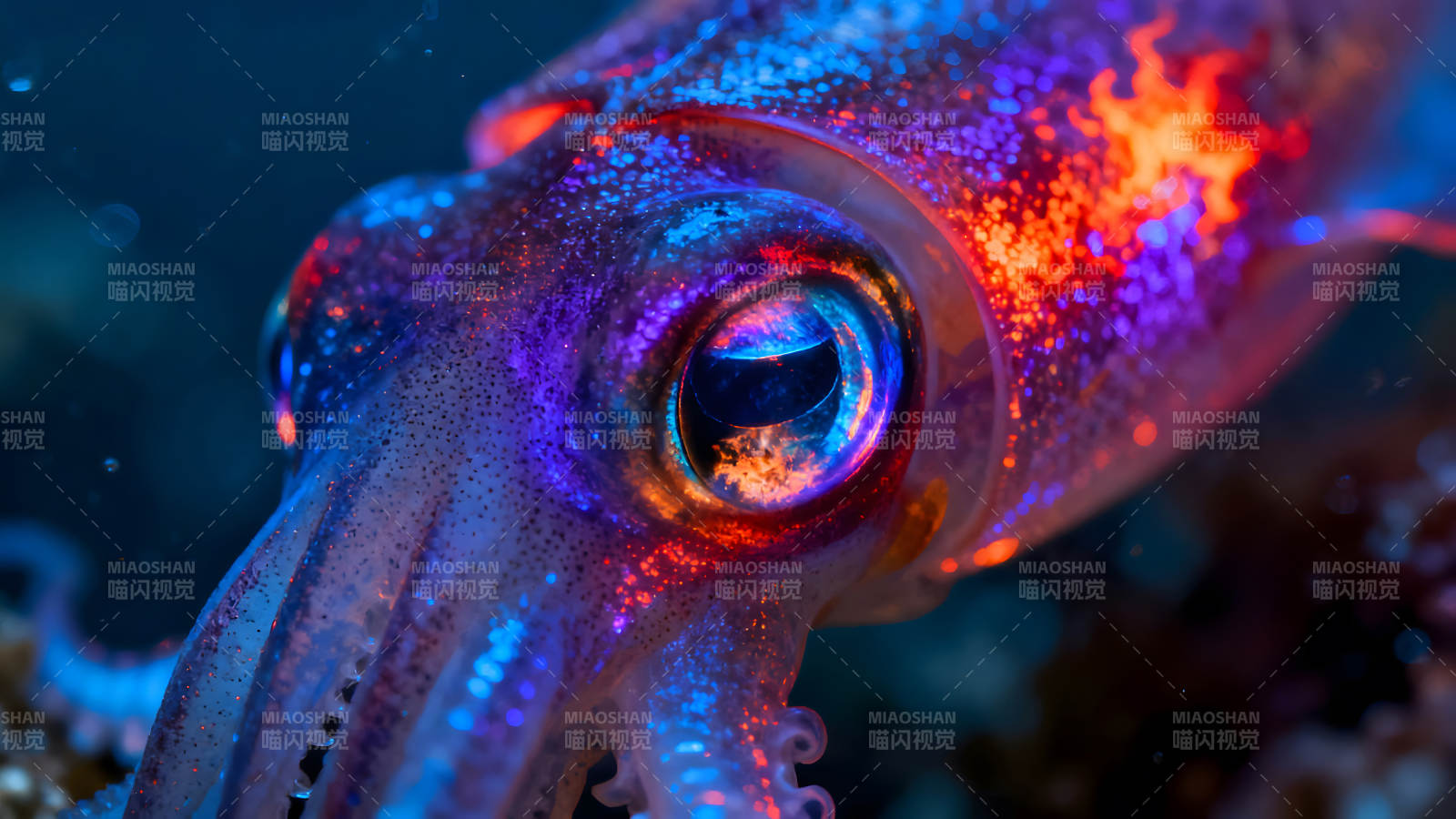 绚丽海洋生物特写美轮美奂图片