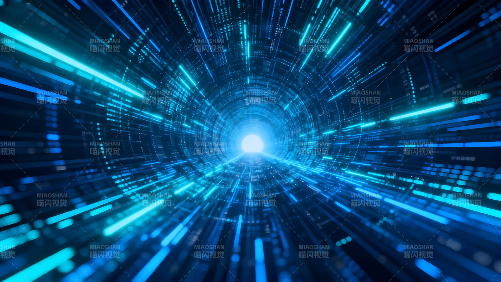 科技隧道炫酷特效图片