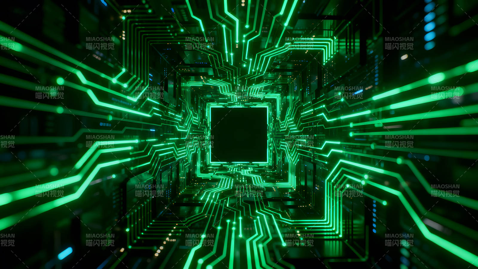 电子科技隧道发光电路板图片