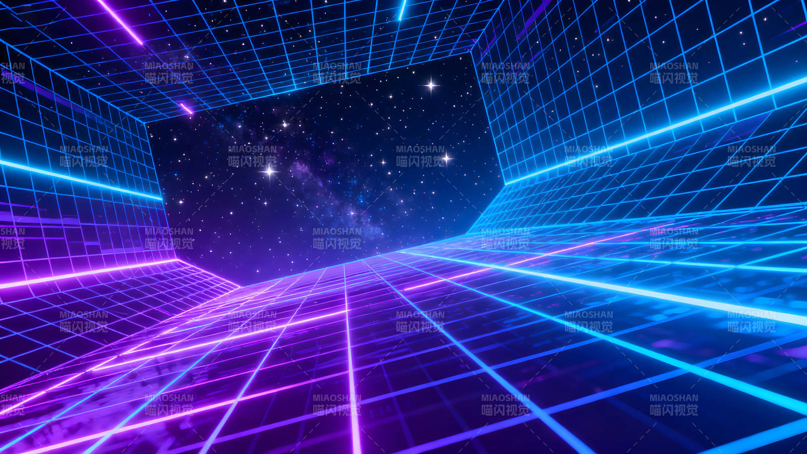 赛博朋克风格未来场景图片