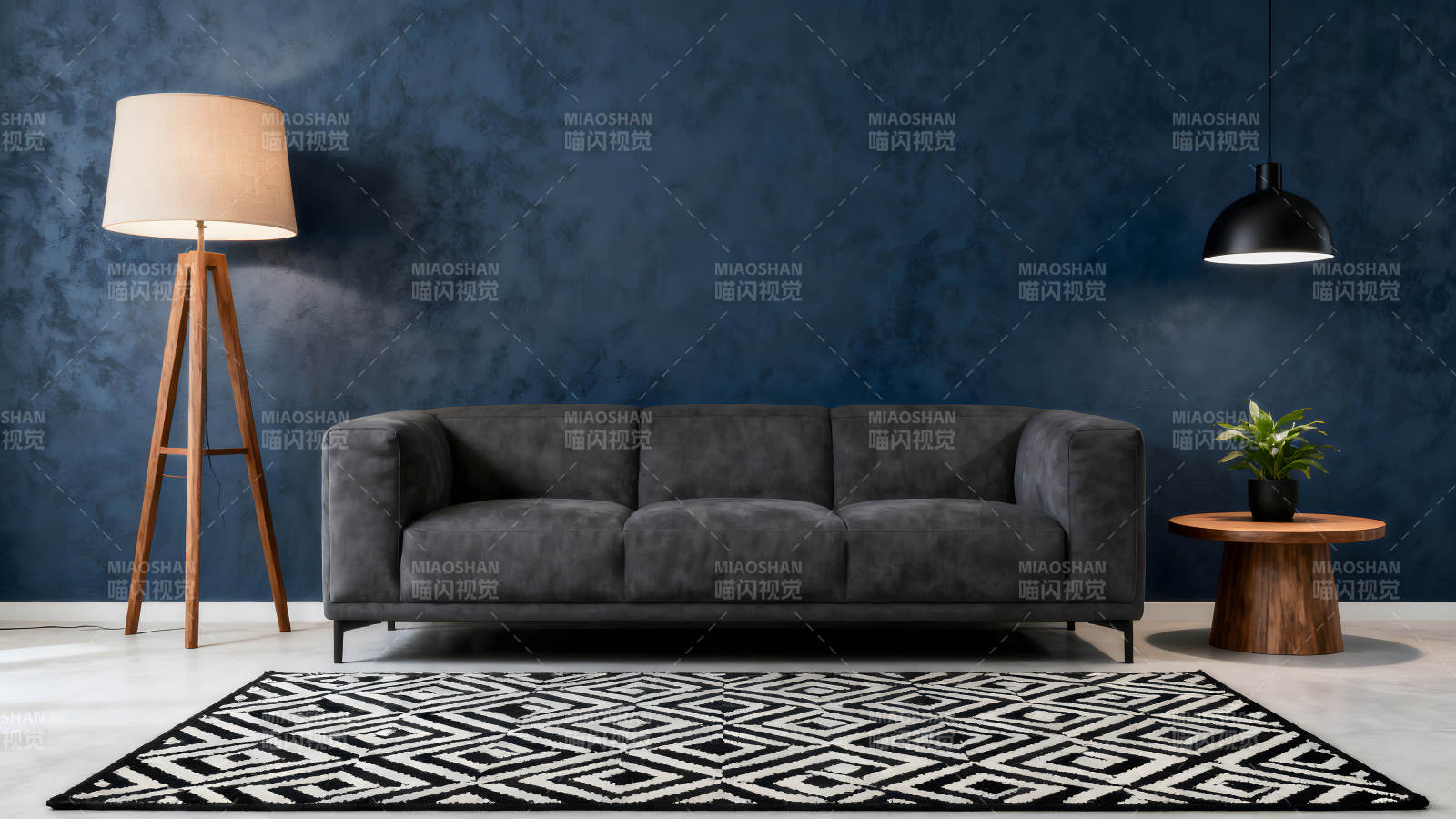 现代简约风格家居装饰场景图片