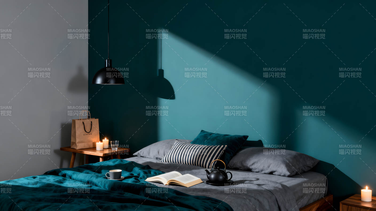 卧室舒适温馨简约自然风格图片