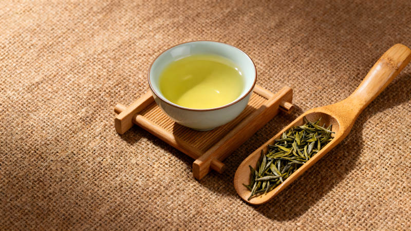 茶与茶具特写图片