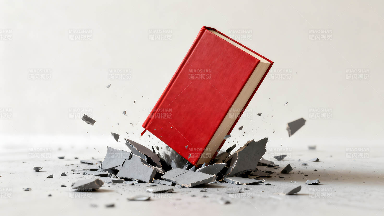 红书打破地面寓意知识的力量图片