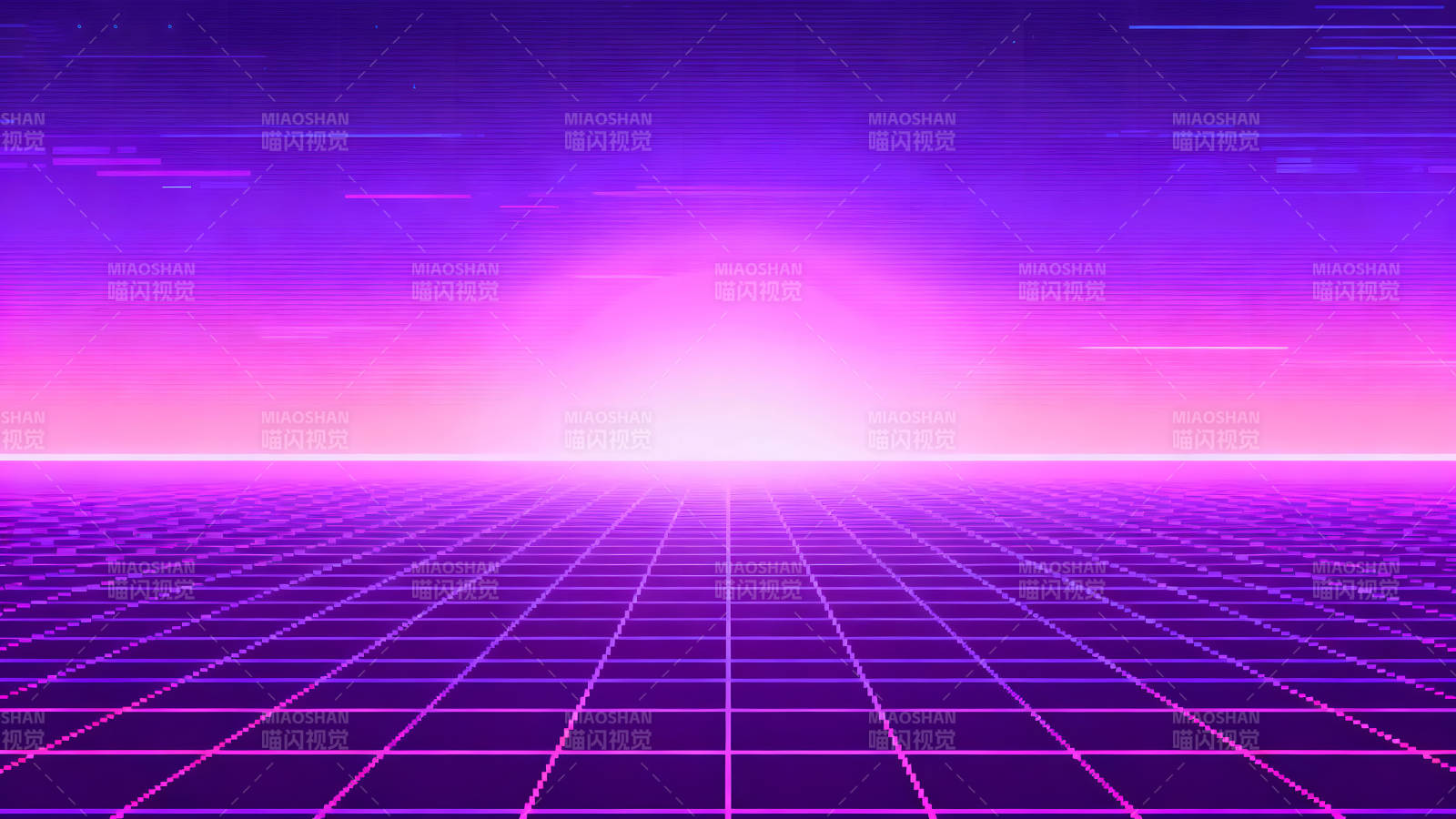 复古未来主义风格的网格背景图片