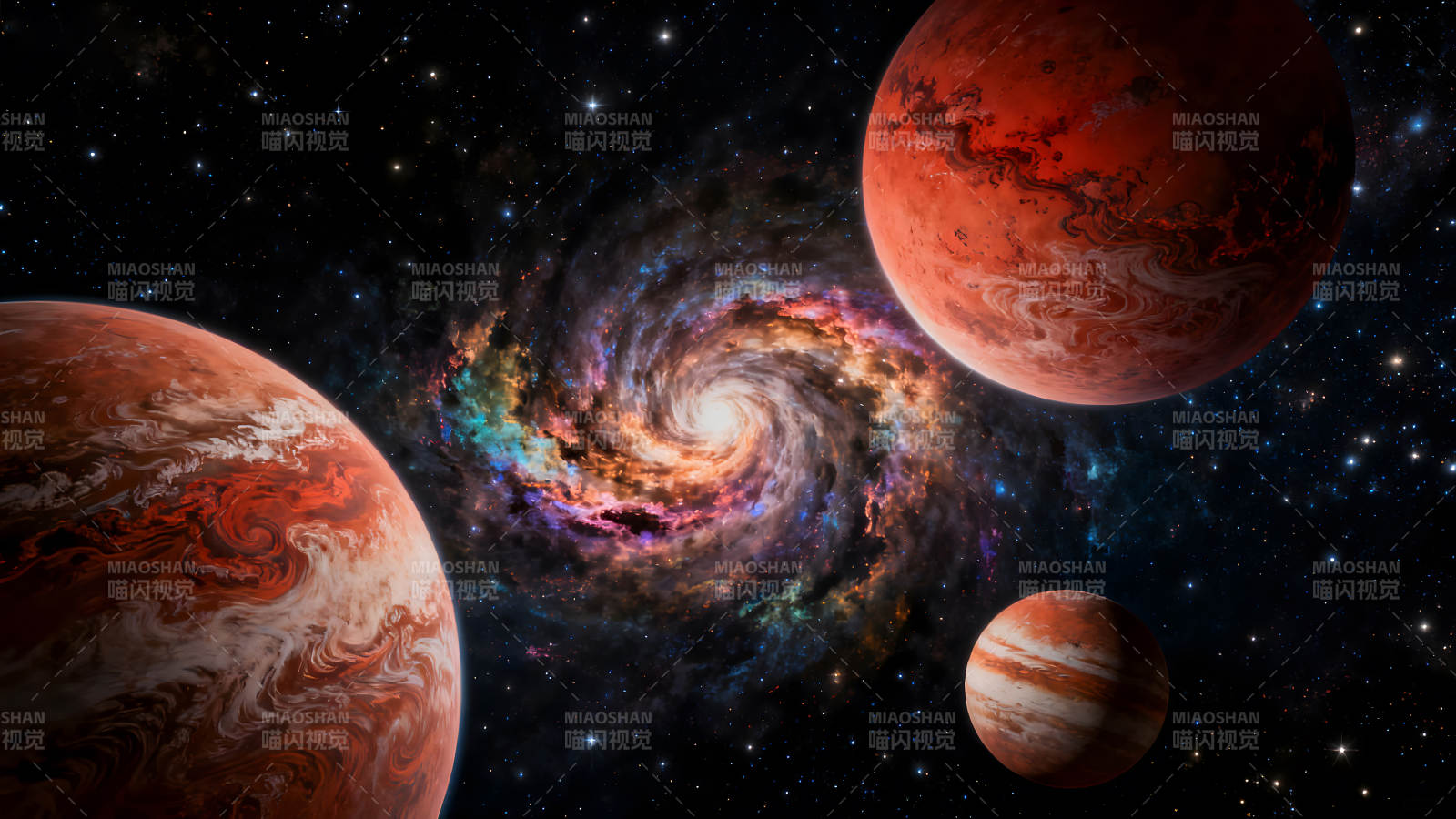 星系行星宇宙景象图片