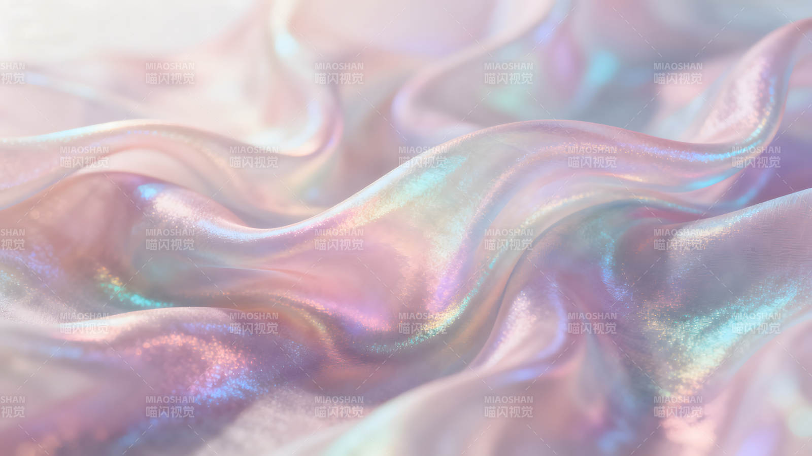 柔和渐变丝绸光影闪烁梦幻般纹理图片