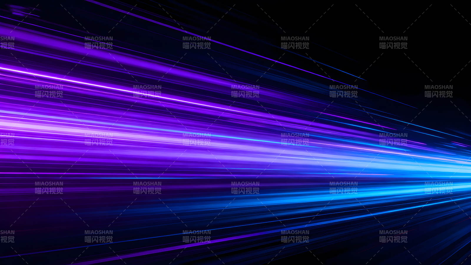 紫色蓝色光线速度感很强的抽象背景图片