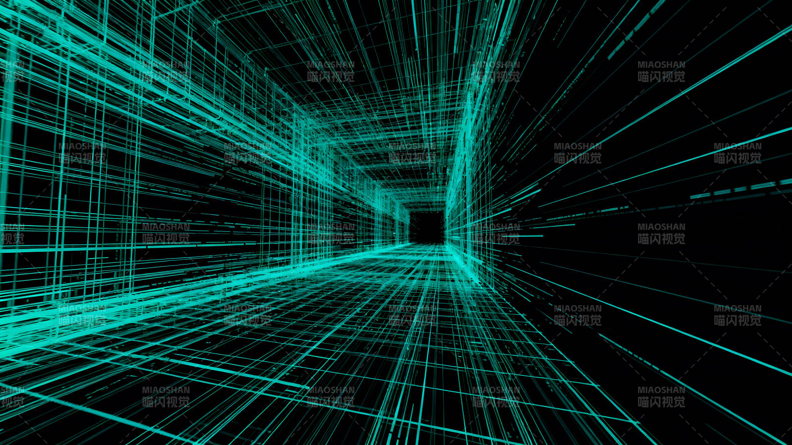 抽象科技隧道设计图片