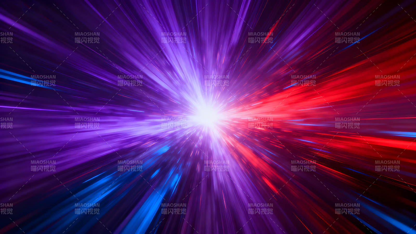 时空隧道炫彩光芒爆发图片