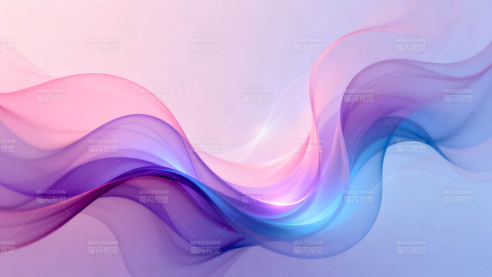 柔和抽象的流体设计背景图片