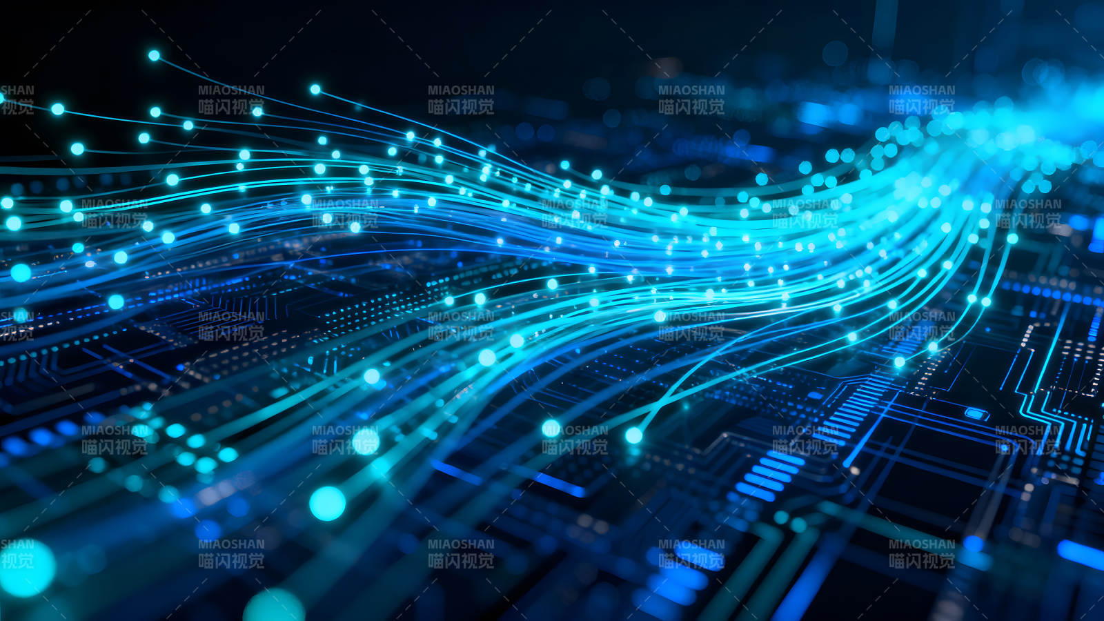 光纤网络数据传输图片