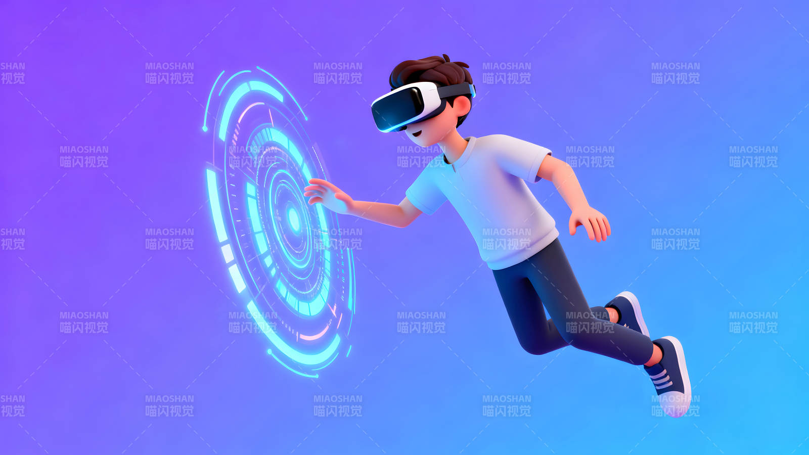 VR体验未来科技感十足图片