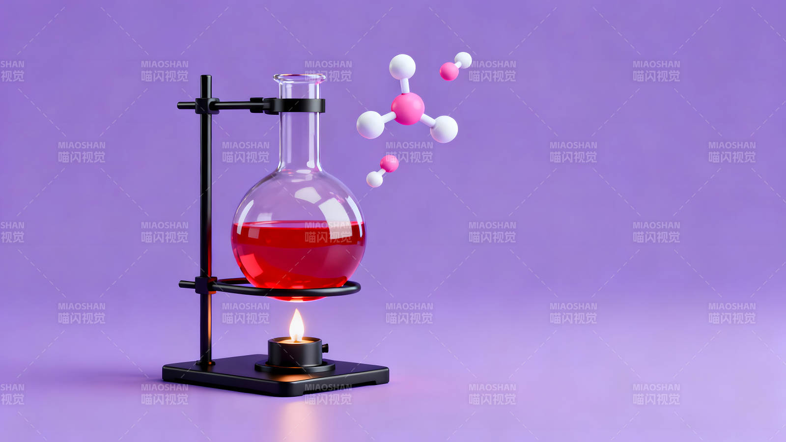 实验室加热实验演示图片