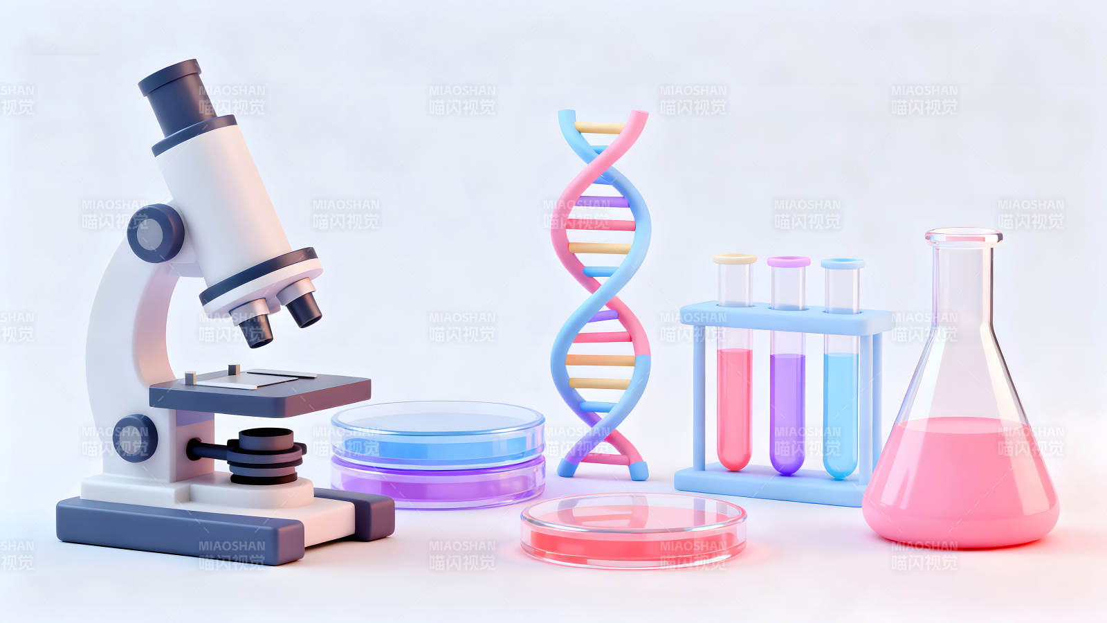 实验室科学设备模型集合图片