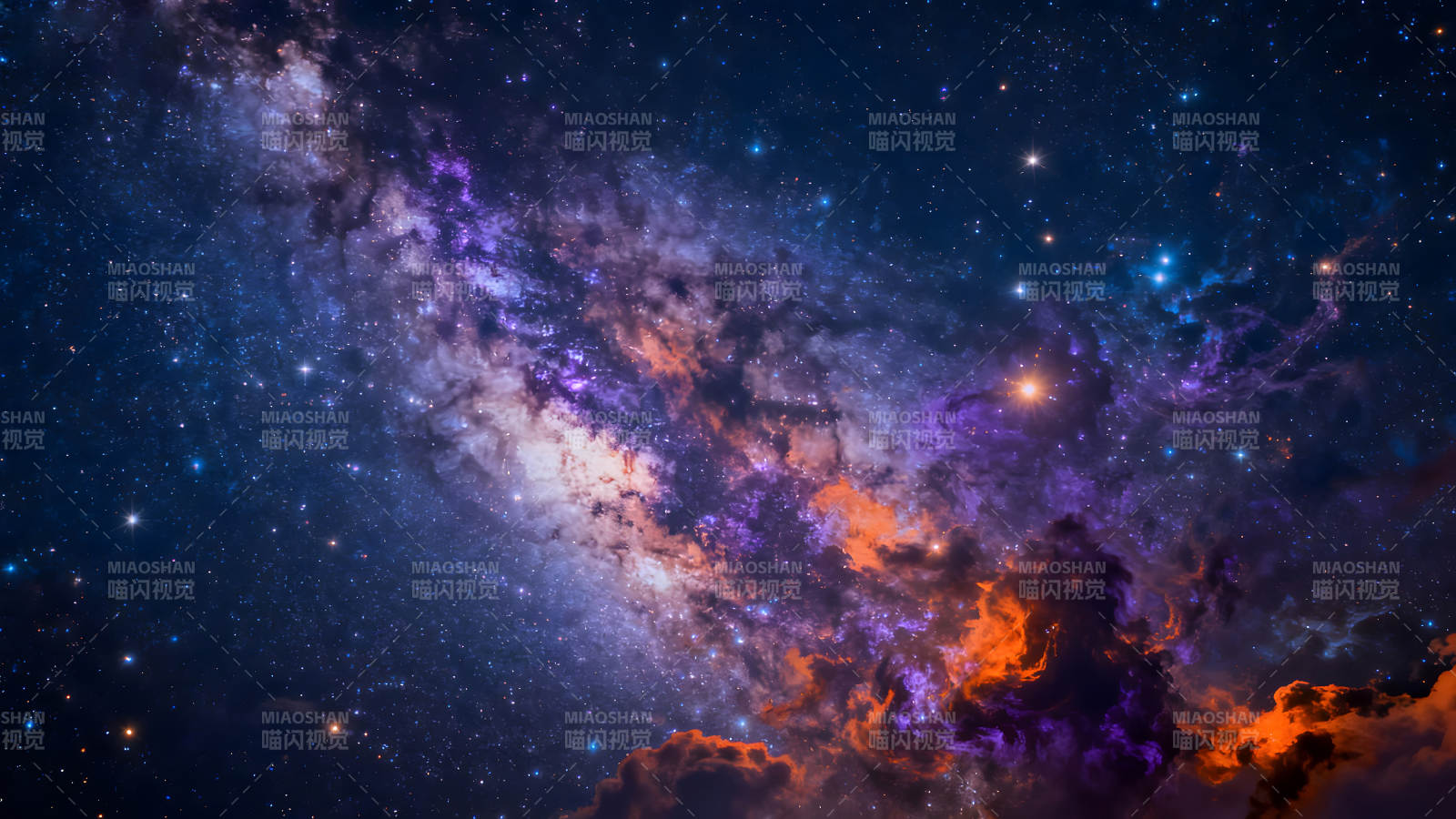 绚丽的星云宇宙景象图片