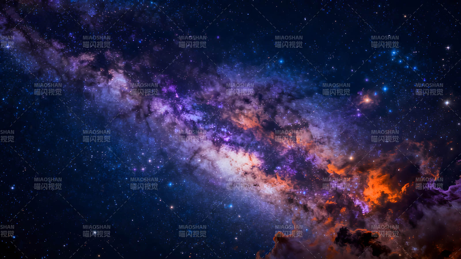 壮丽的宇宙星云图景图片