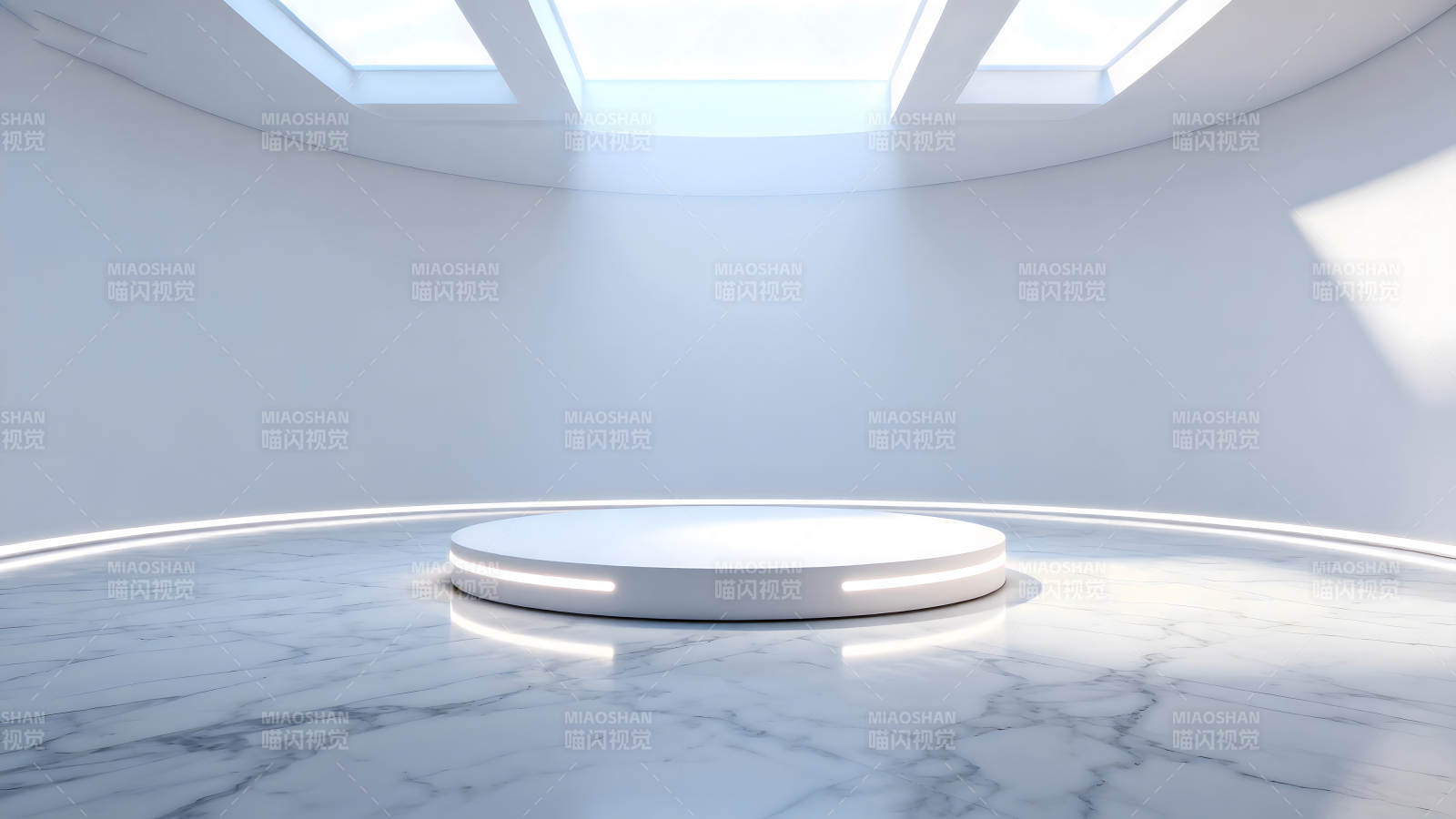 现代简约风格的展示空间设计图片