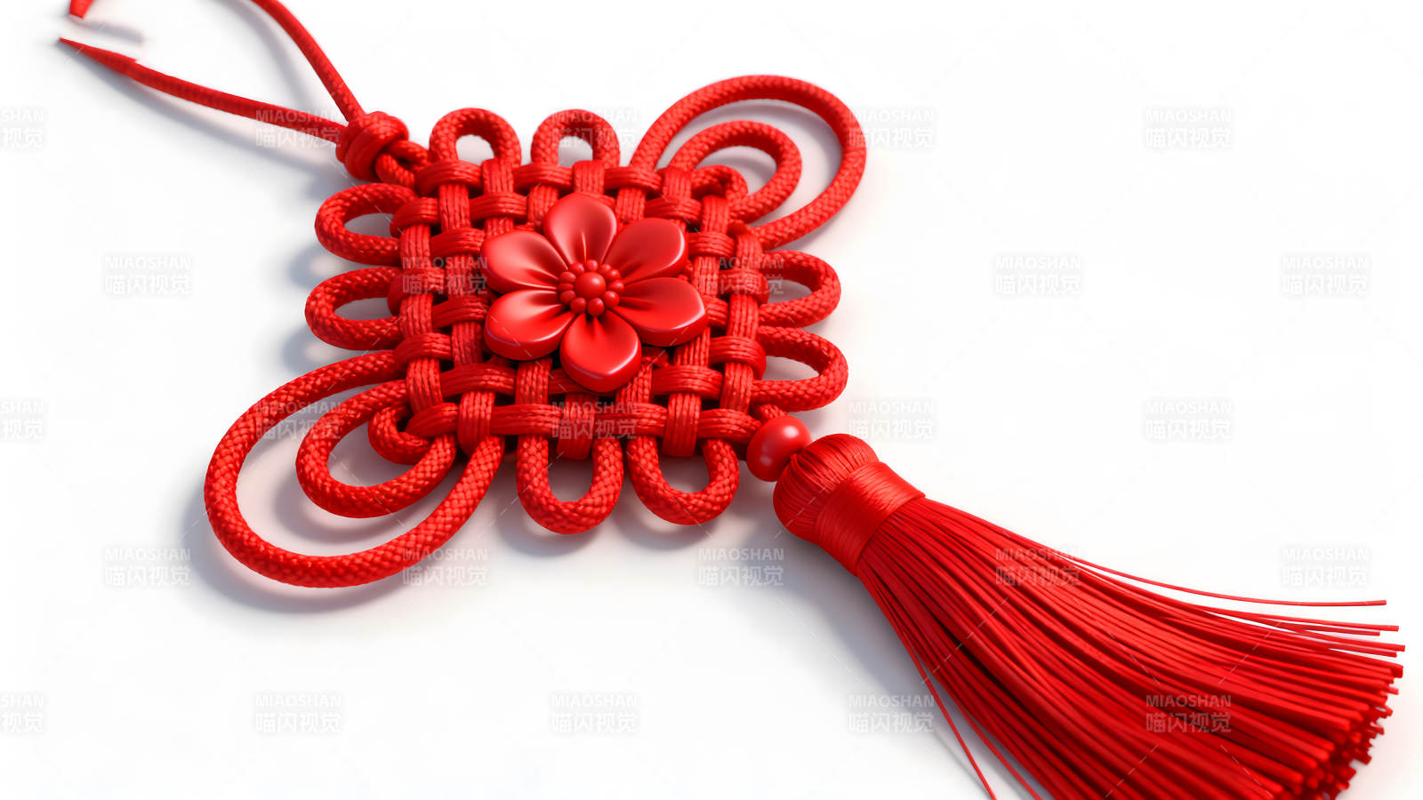 喜庆中国结红色装饰品图片