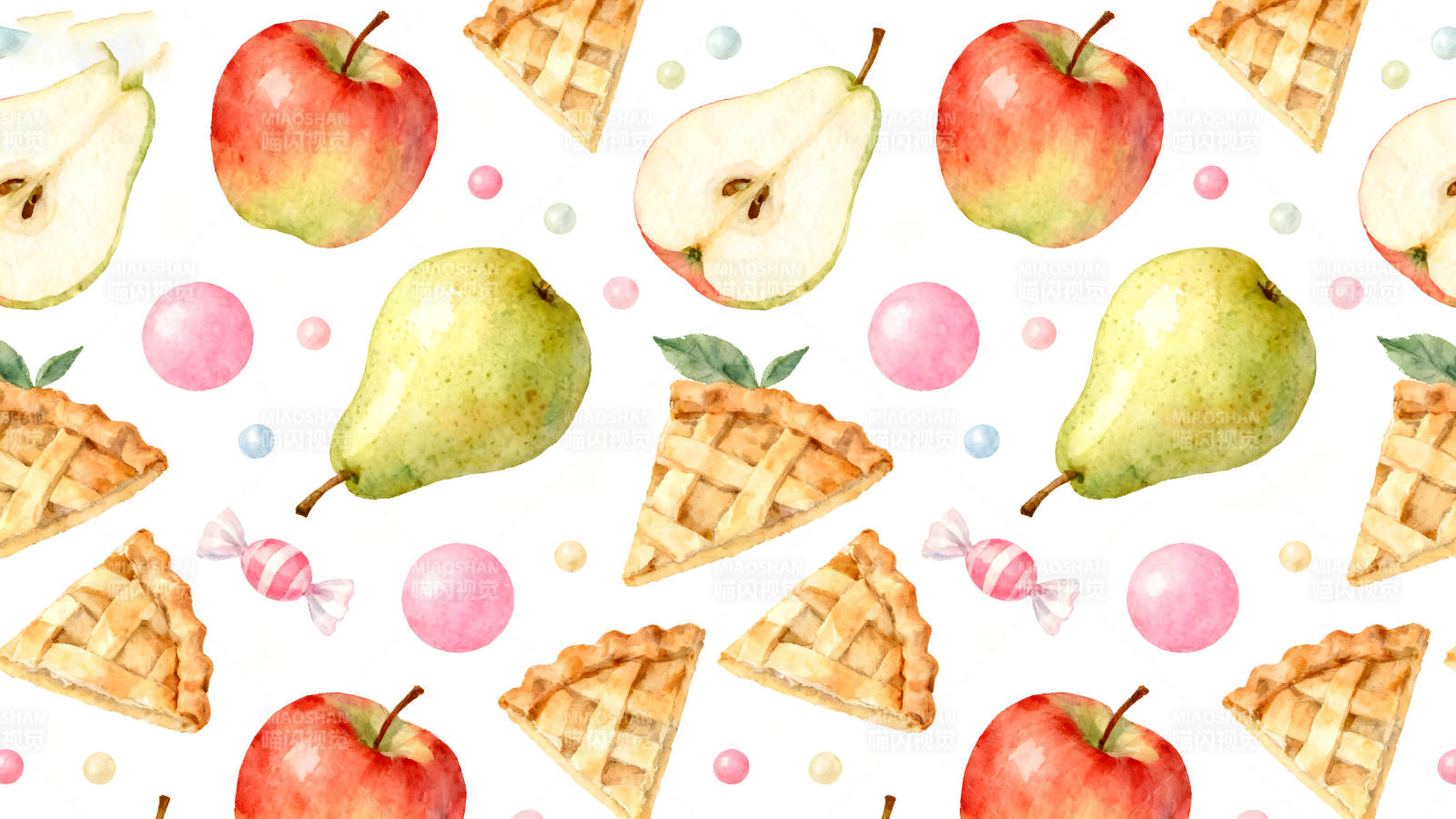 水果甜点图案装饰图片