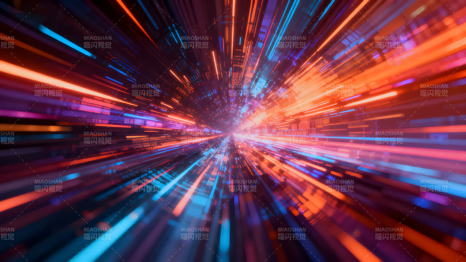 光速隧道科技感抽象艺术视觉冲击图片