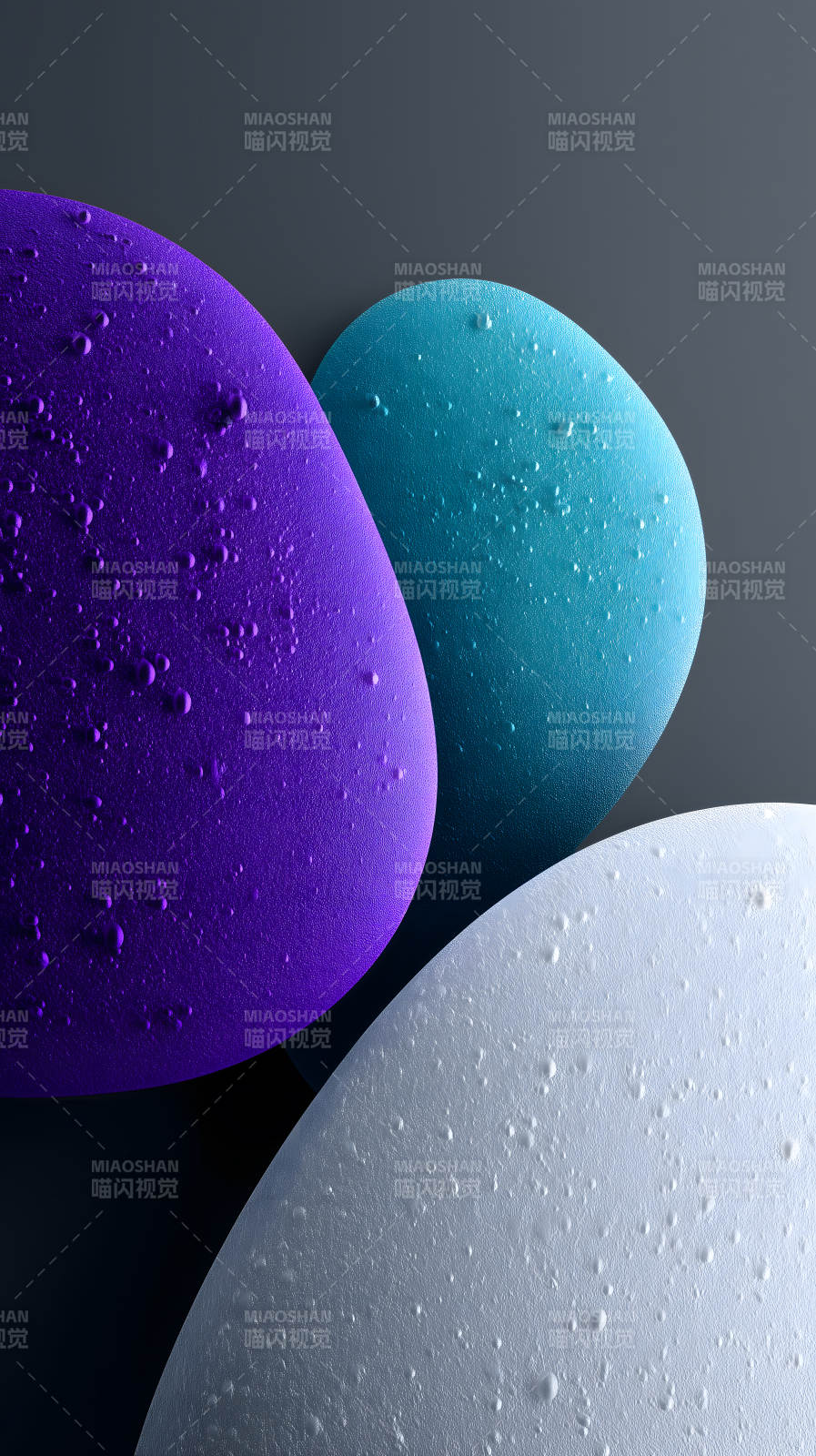 水滴彩色抽象图形图片