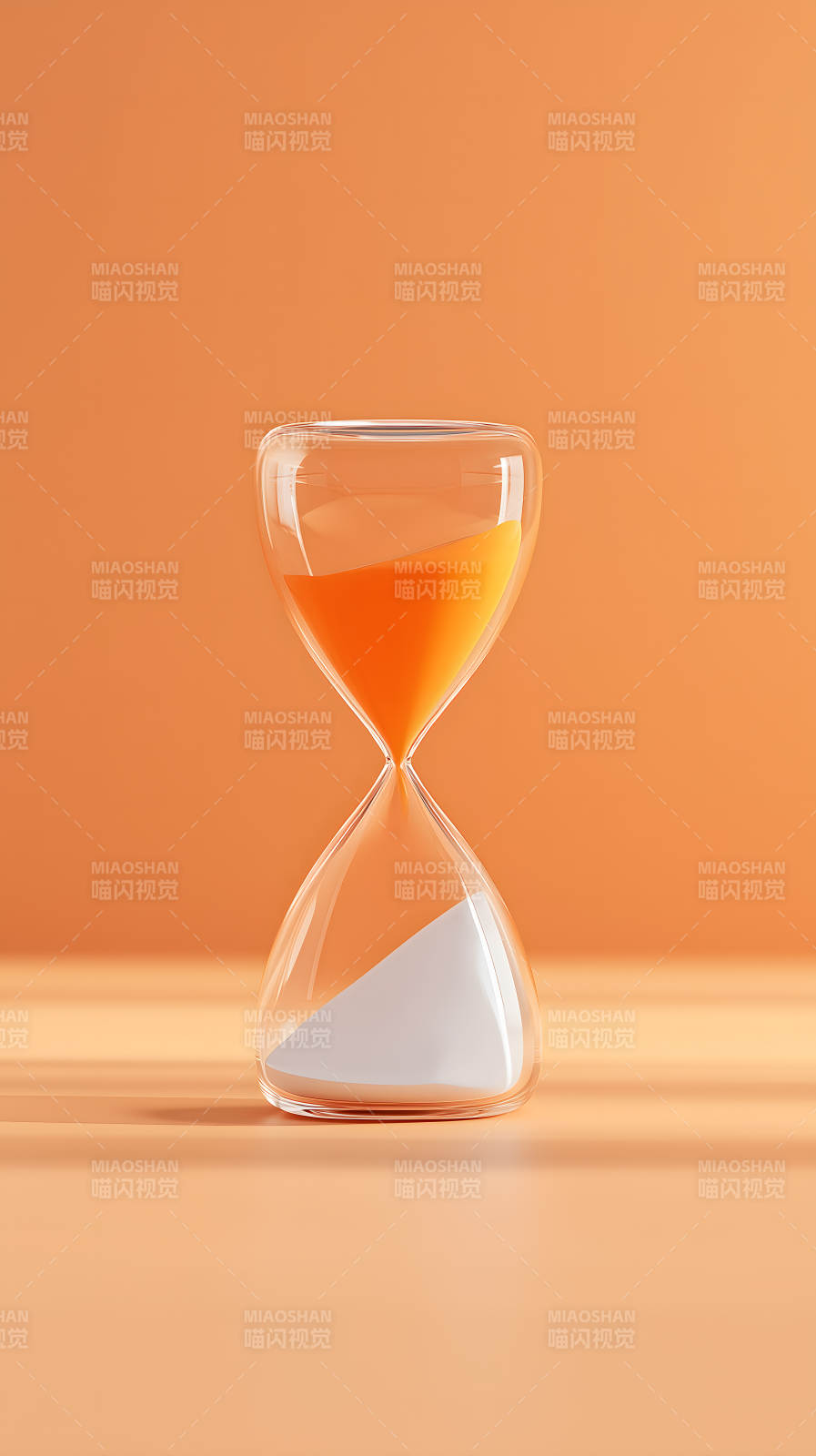 沙漏计时流逝时光图片