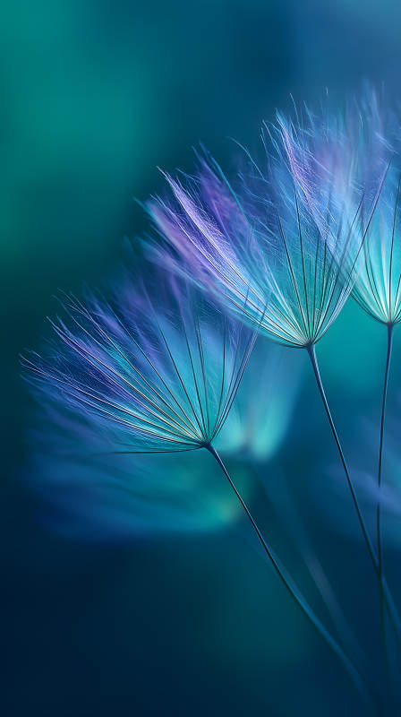 蒲公英梦幻意境图片