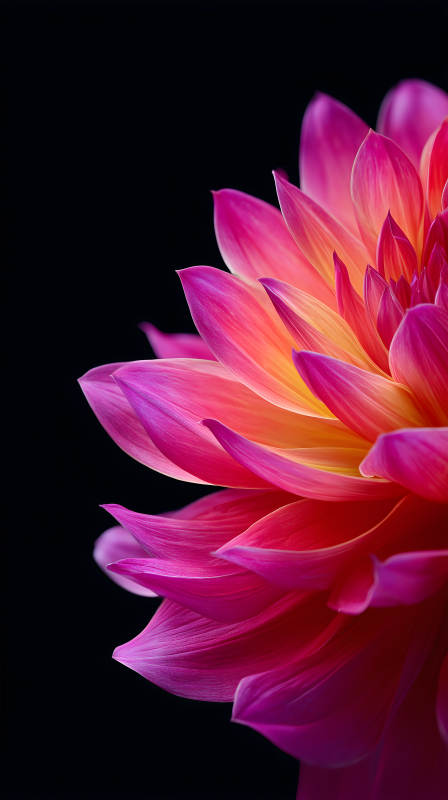 花瓣特写色彩鲜艳图片