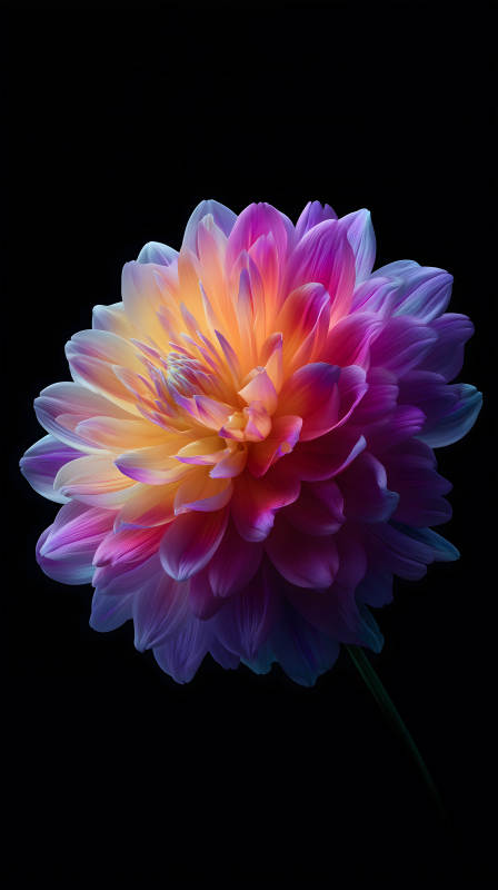 绚丽夺目的花朵绽放图片