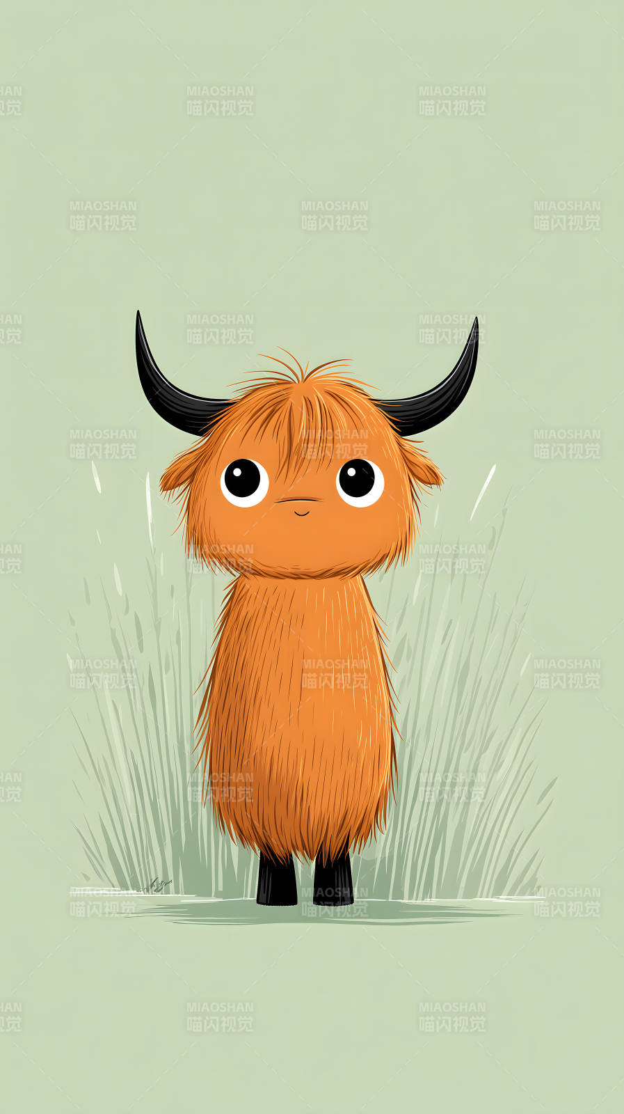 可爱卡通牛图片