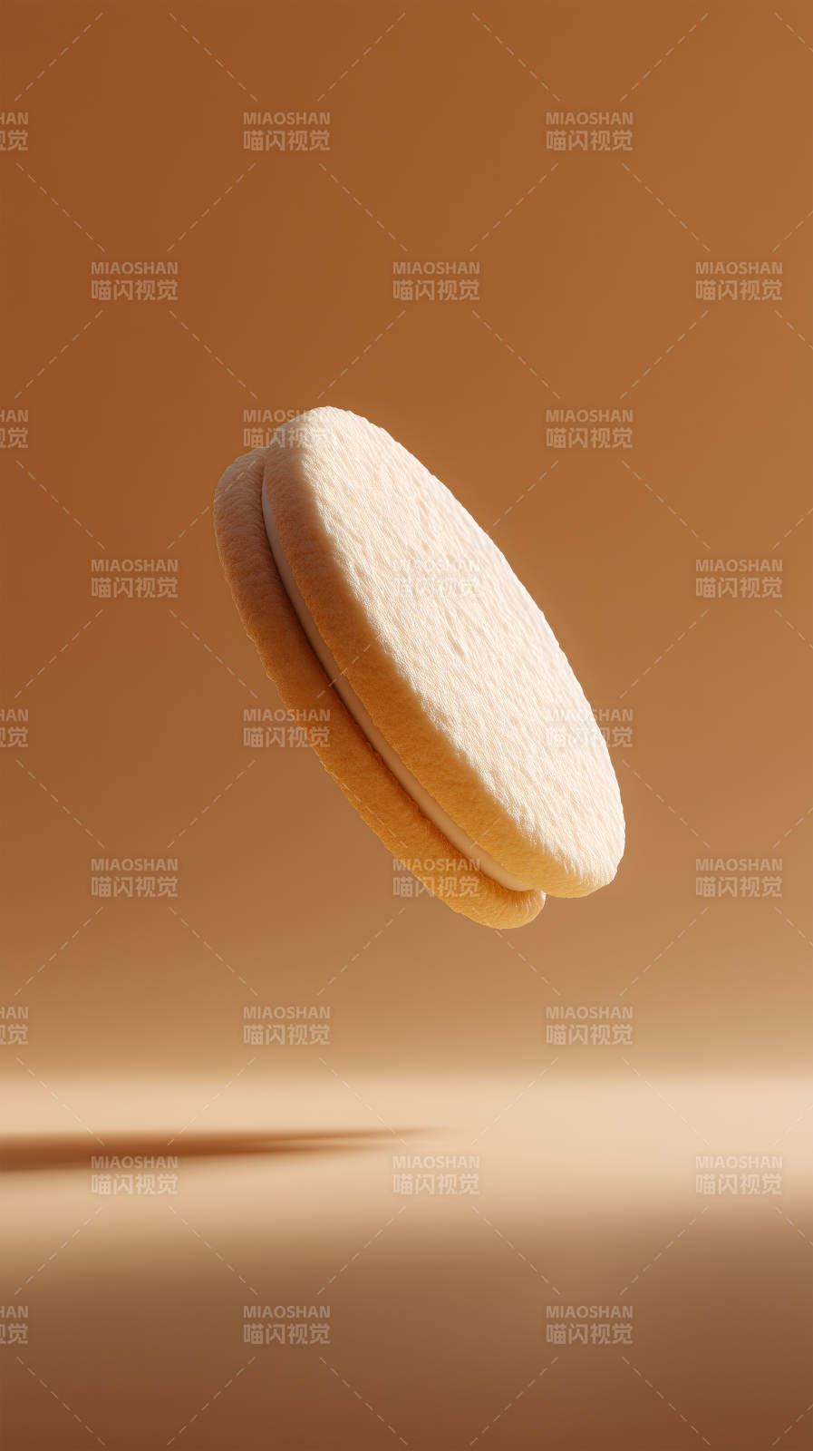 悬浮甜点特写图片