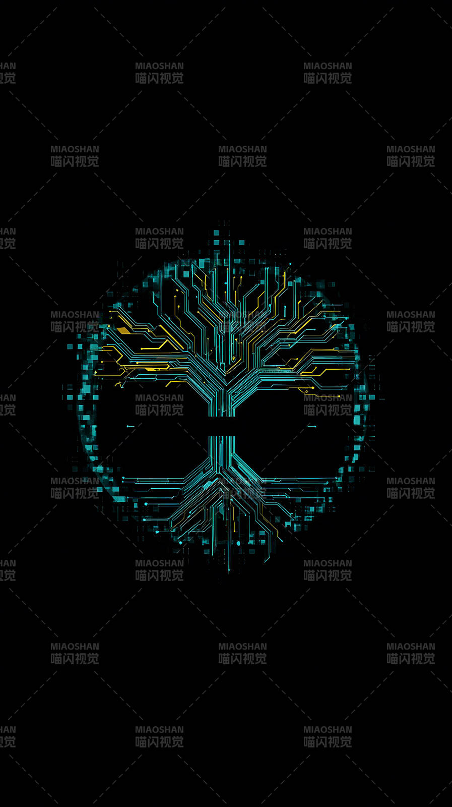 电路树科技感图片