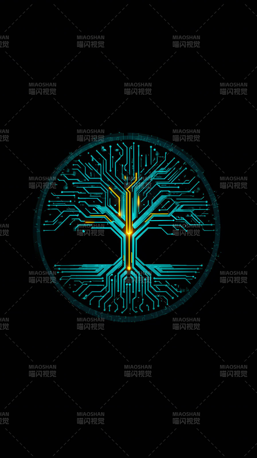 电路树科技感图片