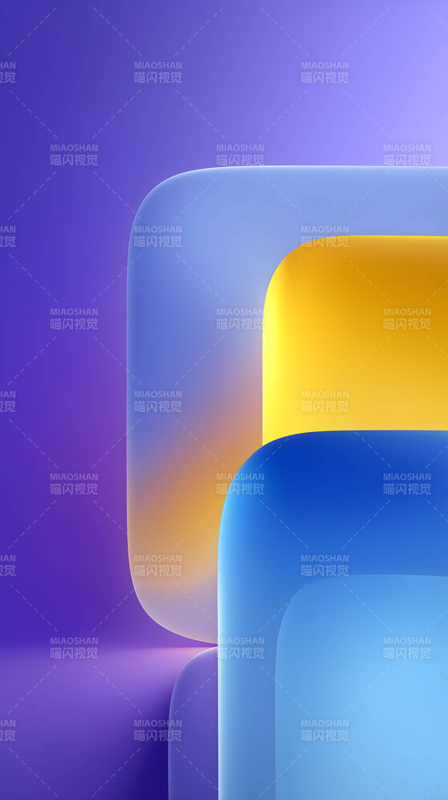 几何图形色彩渐变抽象图片