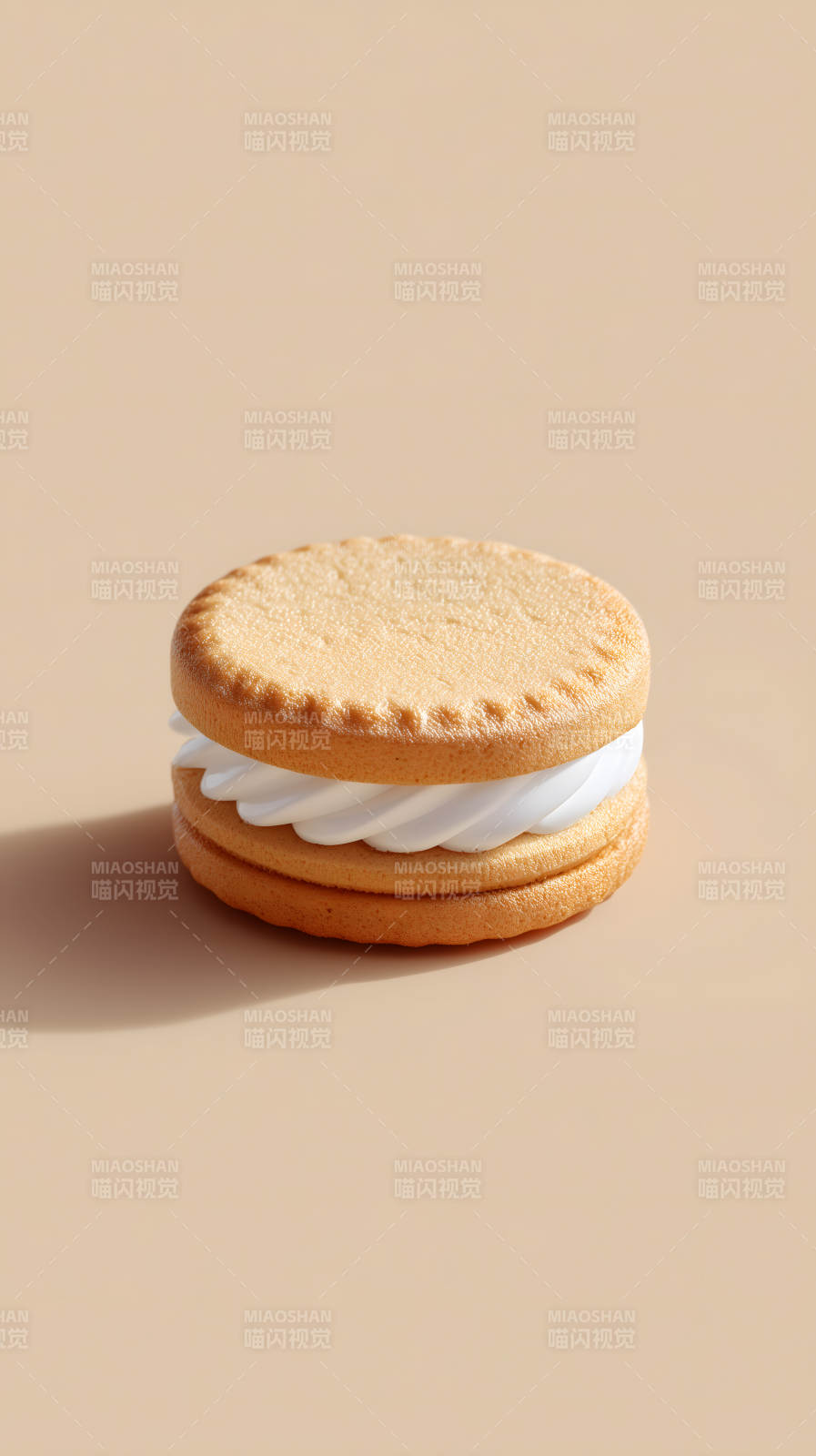 夹心饼干特写图片