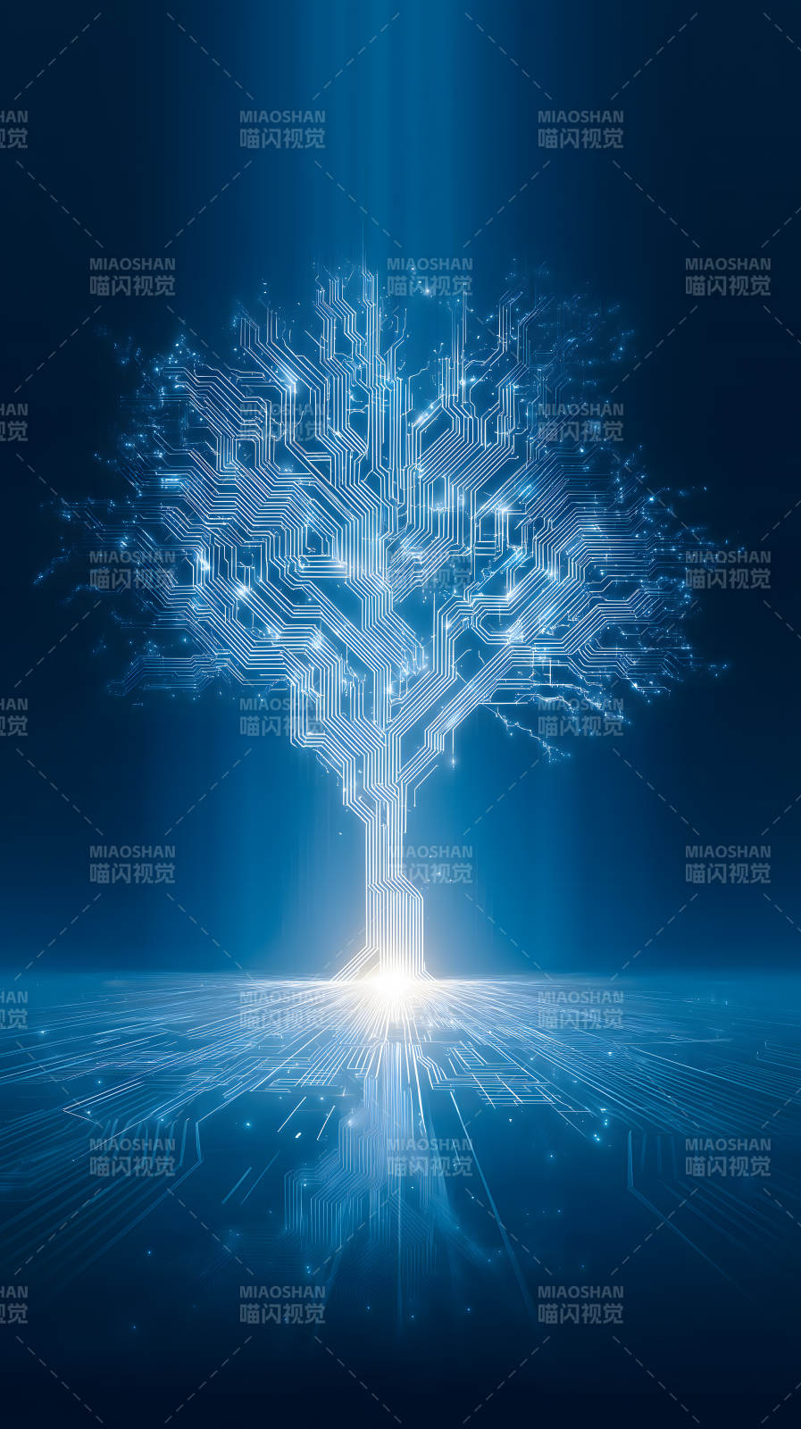 电路科技之树图片