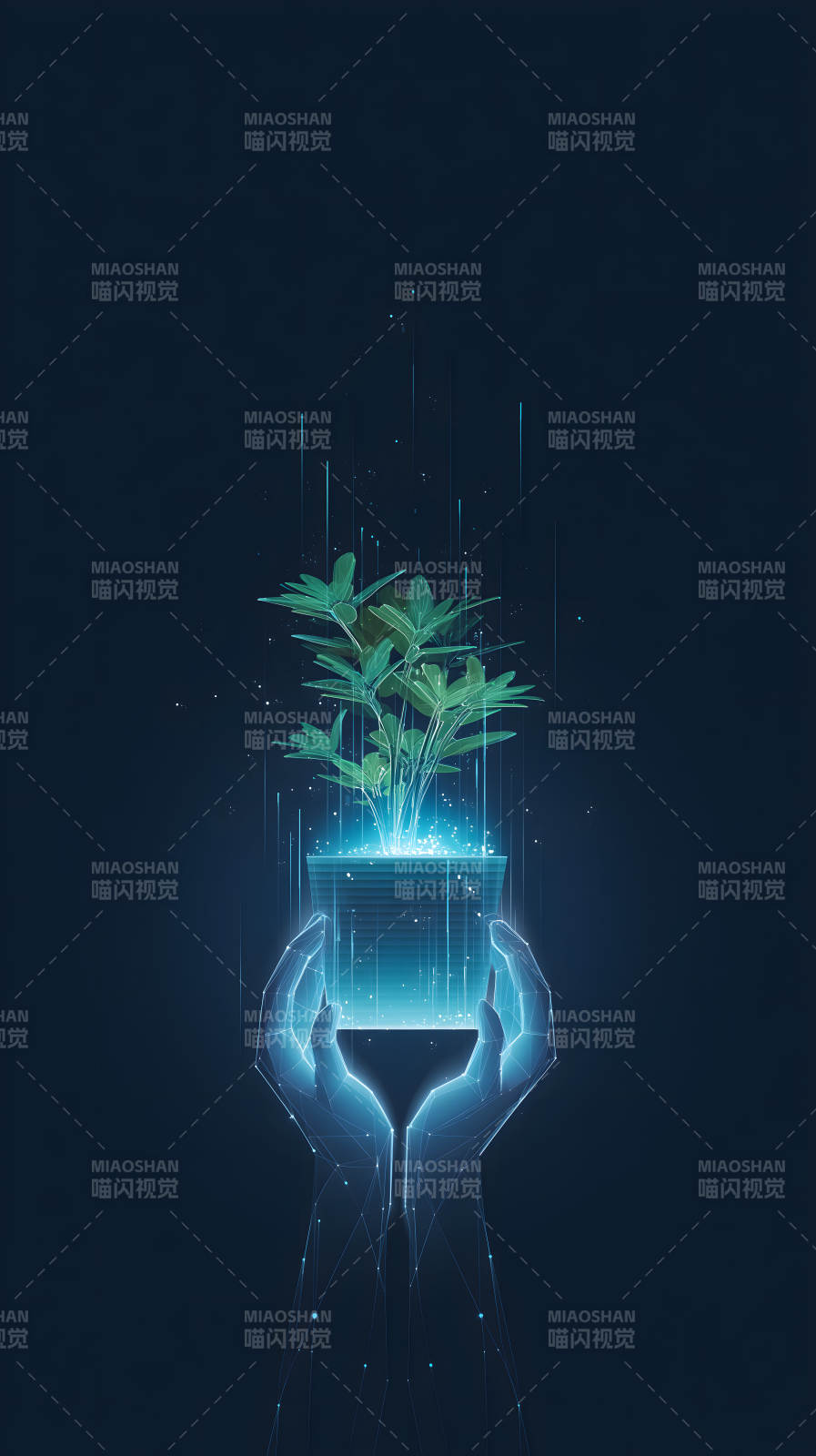 科技守护生命之花图片