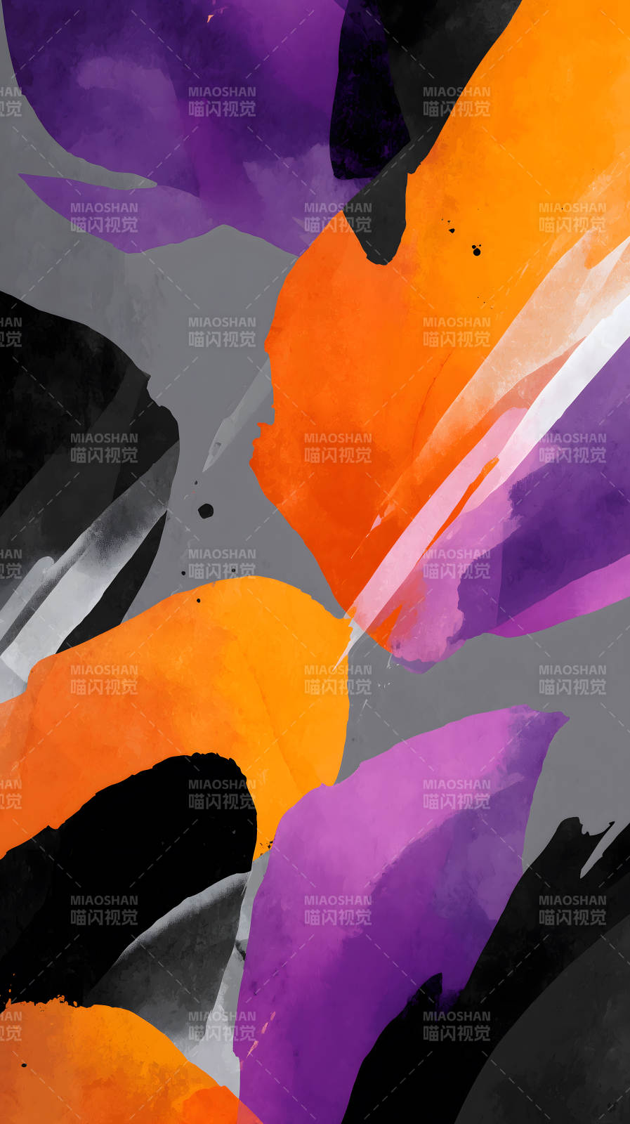 抽象艺术色彩组合图片