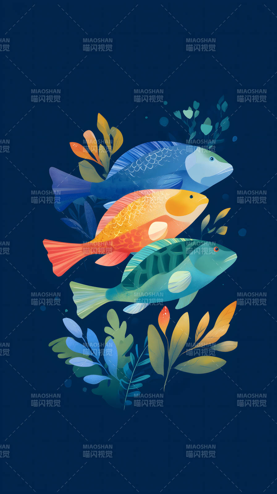 水下鱼儿的世界图片