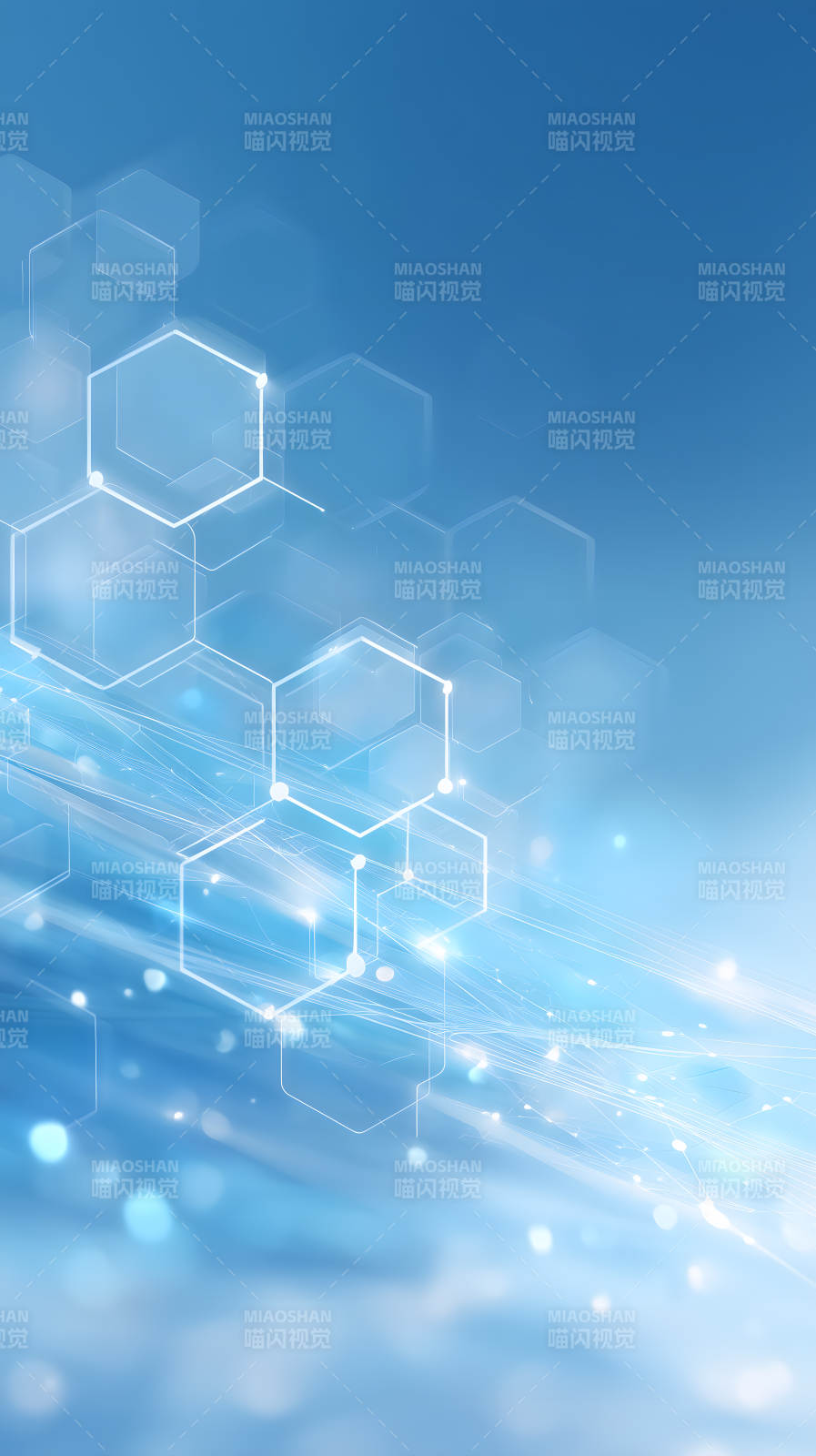 科技感蓝色背景图片